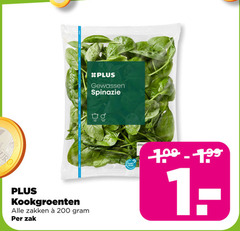  200 gewassen spinazie kookgroenten zakken zak planet proof 