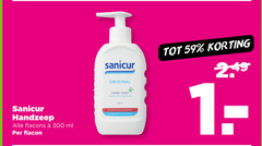  sanicur handzeep 300 ml flacon original hand soap dermo oorsprong reiniging 