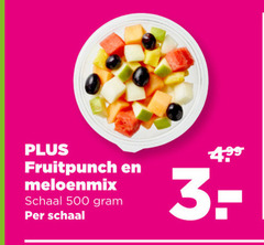  meloen fruitsalade 3 500 fruitpunch meloenmix schaal 