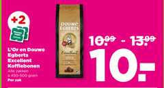  douwe egberts l or koffiebonen 100 2 messen zegel excellent zakken zak arabica gold 