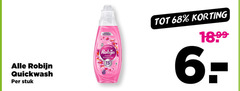  robijn wasmiddel 6 15 quickwash stuk 18 99 