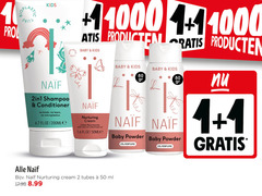  naif babyshampoo babyverzorging 1 2 50 80 pro kids baby shampoo conditioner knots tears microplastics cream nourrissante with natural oil tubes ml powder perfume 