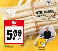 asperges 500 5.99 nederland witte jumbo klasse zacht aards zak teler 