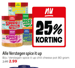  verstegen kruiden 25 80 hot honey spice chili cheese potato fries indian buddha bowl moroccan couscous tasty traybake it up pot 3.99 