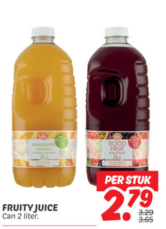  fruitdrank 2 sinaasappel mango orange fruity juice liter rood fruit frucht stuk 