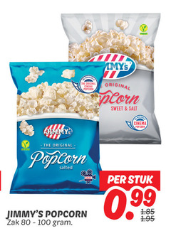  jimmys original cinema popcorn sweet salt zak stuk 