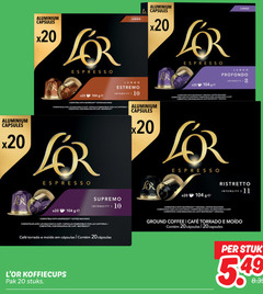  douwe egberts l or koffiecups 10 11 18 20 aluminium capsules espresso ge compatible with nespresso coffee machines lungo estremo intensity r profondo cafe original compatibles avec les mcafee presso las vel supremo ristretto companies ground em pak stuks stuk 5 