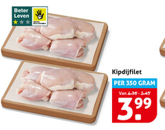  kipdijfilet 350 beter leven dieren bescherming 