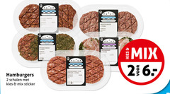  hamburgers 2 schalen mix sticker rund classic burger stuks gewicht pittige amerikaanse stijl le angus varken spekburger 