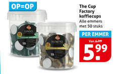 the cup factory koffiecups 10 50 lungo roasted mega format ristretto emmers stuks emmer 