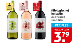  rode wijn rose witte 1 2 4 7 droog fris fruitig soepel rond frisse droge biologische huiswijn flessen liter fles 