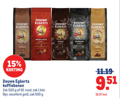  douwe egberts koffiebonen 1 15 17 500 meester meesters joure excellent rijk arabica mocca aroma rood bonen evenwichtig rond karaktervol koffiebranders r espresso gold complex zak kilo 