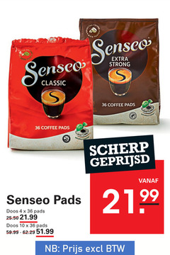  douwe egberts senseo koffiepads 4 10 36 classic coffee taste strong pads naturally good doos scherp geprijsd 99 