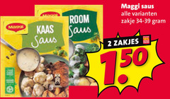  maggi saus 2 10 mada room kaas zakje zakjes 