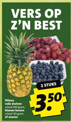  blauwe bessen ananas druiven 2 500 vers best pitloze rode schaal stuks 