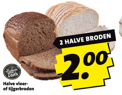  brood 2 bakkers trots halve vloer tijgerbroden broden 