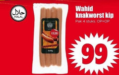  knakworsten 4 99 halal knakworst kip pak stuks 