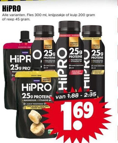  drinkyoghurt 25 45 200 300 fles ml knijpzakje kuip reep war framboos perzik banaan receptuur pro magnetron proteine magnesium vitamine vet vitamineboost suiker protein support 