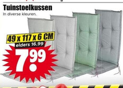  6 tuinstoelkussen kleuren cm elders 