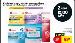 2 15 24 500 kruidvat dag nacht natures skin science originals derma men smooth q10 30 night cream fijne lijntjes rimpels les ridules rides sensitive alcohol kleurstoffen parfum colorants kalmeert langdurig gevoelige huid apaisant lifting pro retinol eye 45 la peau water gel uur intensieve hydratatie gemengde hydratation intense pendant heures mixte hydro daycream peaux normales mixtes hyaluronic acid ml 