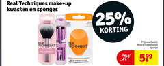  25 real make up kwasten cheek makeup natural finish naturel mini multitask blended for blush bronzer miracle complexion sponge light to medium coverage moyenne couverture 