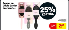  25 zenner olivia garden haarborstel hair basic brush travel size 