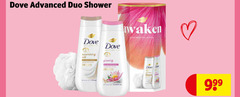  dove douchegel 24 advanced duo shower waken body wash collection nourishing silk glowing gel 