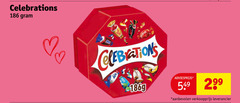  celebrations mini chocoladerepen 