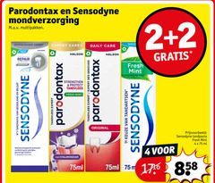  1 2 4 parodontax sensodyne mondverzorging multipakken gevoeligheid expert care daily improved formula repair protect whitening tandpasta nederland wetenschappelijk bewezen verlichting pijnlijke gevoelige tanden dagelijks herstel tandvlees fresh mint hyaluronzuur 75ml des original 1e tandartsen ml 