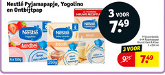 nestle babyvoeding 3 4 6 250 pyjamapapje yogolino ontbijtpap 100g aardbei maan calcium baby cereals biscuit maanden water 3x voordeel nieuwe ijzer vitamine rijk kant klaar ml 