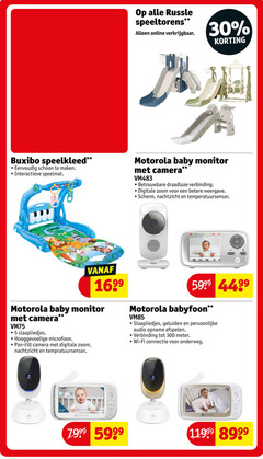  5 30 300 speelkleed schoon interactieve speelmat speeltorens online motorola baby monitor camera draadloze verbinding digitale zoom weergave scherm nachtzicht temperatuursensor hooggevoelige microfoon babyfoon slaapliedjes pan tilt geluiden audio opname afspelen meter fi connectie onderweg 