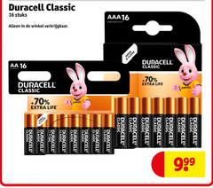  duracell batterijen 16 classic stuks aaa mn2400 aa mn1500 life open close 