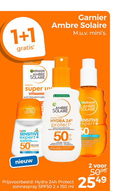  1 2 50 100 150 garnier ambre solaire dagelijkse zonbescherming super uv vitamini anti plastique recycle gerecycled plastic tan kids sensitive expert rollon ceramide protect nouveau hydra spray haute protection hoog beschermende zonnespray uvb uva gras plakt absorption vitamine solar matterende anson hyaluronique hyaluronzuur stalen sable la pretty gezicht spf50 ml 