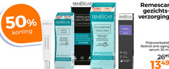  28 30 45 50 180 remescar instant corrective skincare geconcentreerde formule herstellend nachtcreme oogcontour wallen care gezichts verzorging lift verstevigen gezicht visage la donkere kringen hangende dagen septic klinisch bewezen doeltreffend versterkend les yeux retinol serum origine naturelle efficacite applicaties collagen skin tone microbiome anti aging ml 