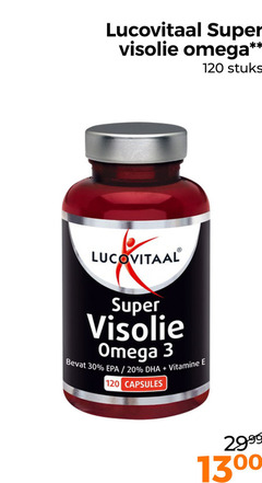  lucovitaal voedingssupplement 3 20 30 120 super visolie omega stuks vitamine capsules 