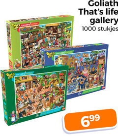  goliath legpuzzel 1000 life gallery edition puzzle paulus potter stukjes frida 