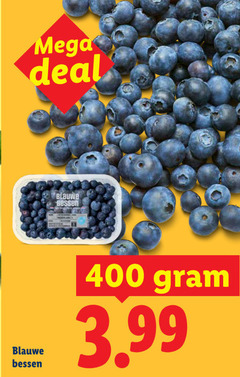  blauwe bessen 400 mega deal 3.99 