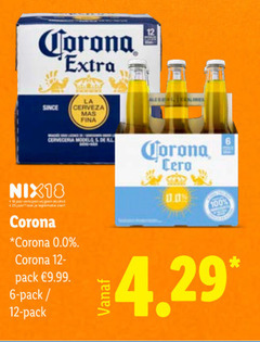  corona speciaalbieren 6 12 25 100 since la cerveza cerveceria nix18 jaar last 0.0 pack 