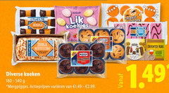  koeken pond delft koekjes oranje muffins mergpijpjes varieeren koek blokjes 
