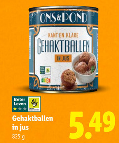  gehaktballen 825 pond kant jus beter leven 