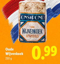  250 pond oude wijvenkoek lichte 
