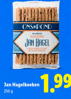  250 pond hollandsche gesuikerde jan hagel thee 