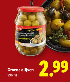  olijven aceitunas green groene ml 