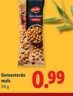  corn snack geroosterde 