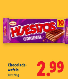  wafels 10 20 valor original chocolade 