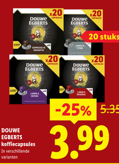  douwe egberts koffiecups 10 20 espresso capsules lungo stuks b original koffiecapsules 3.99 