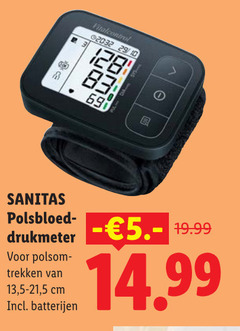  bloeddrukmeter 3 128 10 sanitas drukmeter trekken 13 5 cm batterijen 5. 