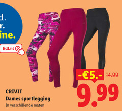  lidl.nl crivit dames sportlegging maten 5. 