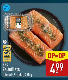 zalmfilet 2 250 bbq gemarineerd certified farming zalmfilets inhoud stuks 