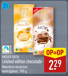  chocolade 150 moser roth limited edition passion fruit new coffee fairtrade cocoa nutri score ge when meerdere chilled 